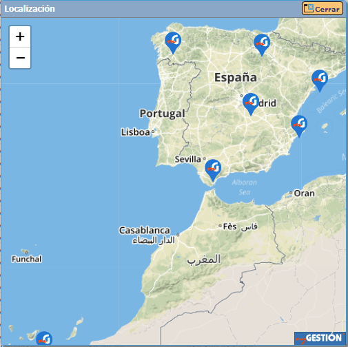 fichar con geolocalización