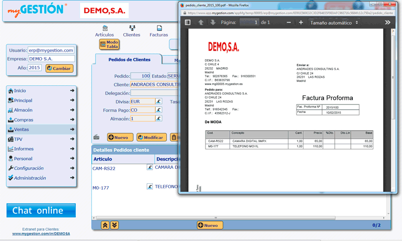 Factura Proforma